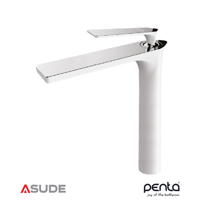 Penta 4651H-W Viola White Chrome Yüksek Çanak Lavabo Bataryası