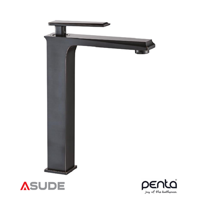 Penta 5351H-MB Capella Mat Bronz Yüksek Çanak Lavabo Bataryası