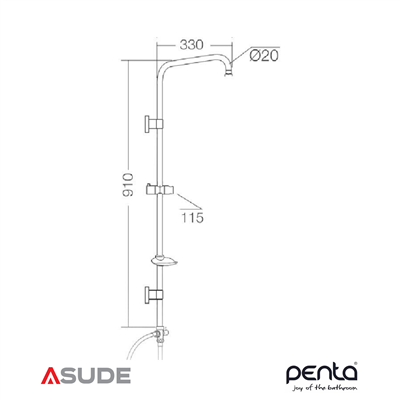 Penta 6979 Duş Sistemi
