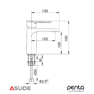 Penta 7801 Mia Lavabo Bataryası