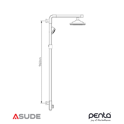 Penta 9980 Volida Duş Sistemi
