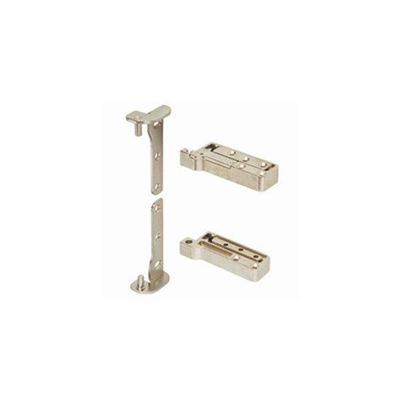 Pivot menteşe binili, ayarlı mat nikel