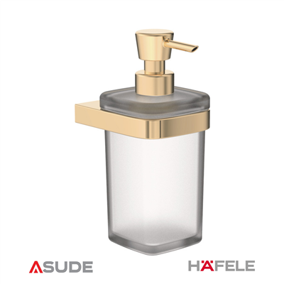 PLATO Sıvı sabunluk,duv.mon.,p.altın