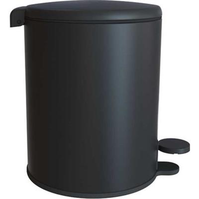 Primanova Cigo Pedallı Çöp Kovası 6 Lt Mat Siyah