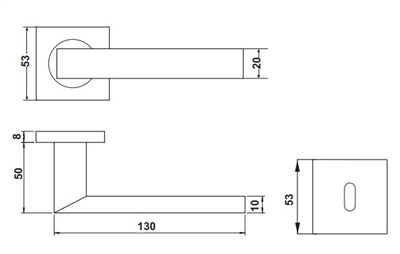 PROFIT II-Kol seti (pc) p.çelik mat