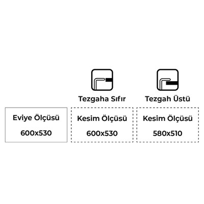 Realstone K002 Dıdyma G.Eviye Antrasit