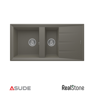 REALSTONE P013 SALDA 1.5 GÖZ DAMLALIKLI G.EVİYE 1000*500MM G
