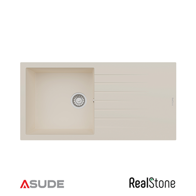 REALSTONE P015 LAODIKYA DAMLALIKLI G.EVİYE 1000*500MM KREM