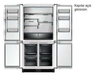 Hafele Royale Ankastre 4 Kapılı Buzdolabı 95 cm