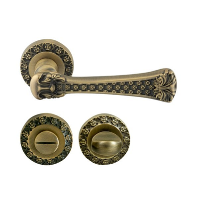 SARA Kol seti (wc) antik bronz