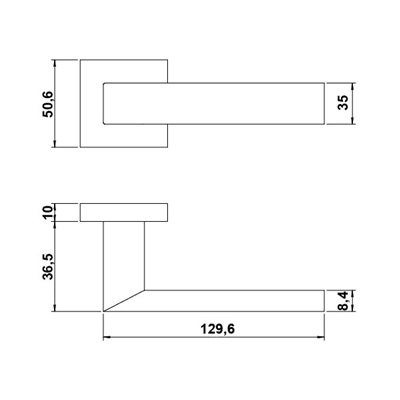SPRING Kol seti (oda) parlak krom