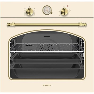 Hafele Vintage Fırın 8F 60 cm Krem/Altın