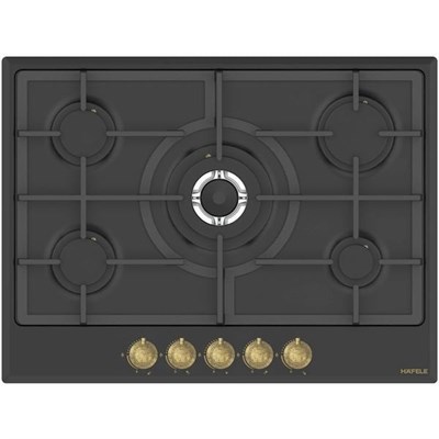 Hafele Vintage Gazlı Ocak 70 cm 4G1W Antrasit/Bronz
