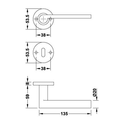WERNER-PRO Kol seti (barelli) p.çel.mat