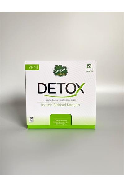 Detox Diyete Destek Mate Ve Matcha Içeren Bitkisel Çay Karışımı 30 Adet