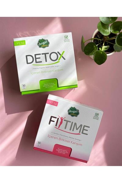 Detox & Fit Time 1 Aylık Set ( Diyete Destek )