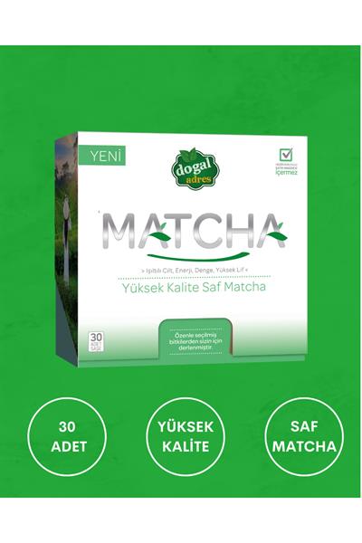 Matcha - Yüksek Kalite Saf Matcha - 30 Şase ( 30 X 1,5 gr )