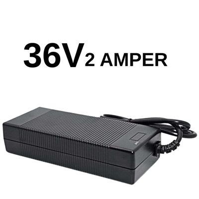 36 Volt (10S) 2A Elektrikli Bisiklet Şarj Aleti – 42V Çıkış – Lityum Bataryalar ile Uyumlu – Güvenli Şarj Adaptörü