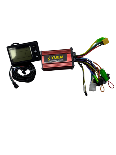 Elektrikli Bisiklet Beyin Anakart Ekran seti 24-60 volt 20 Amper 250 W
