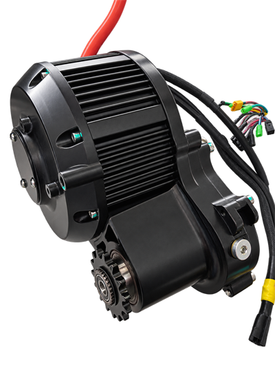 YUEM 7 kW Mid-Drive Performans Motor Seti | FarDriver ND72270 ve Ekran