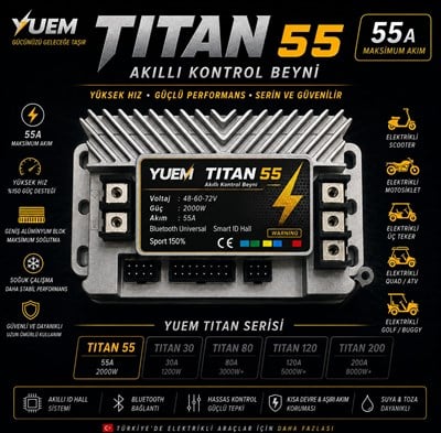 Yuem Titan 55A Performans Beyin