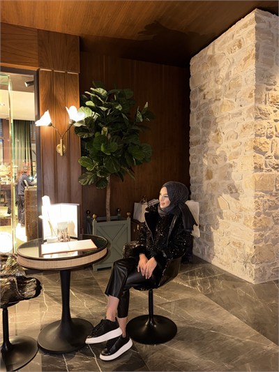 DOVA KÜRK MONT- SİYAH