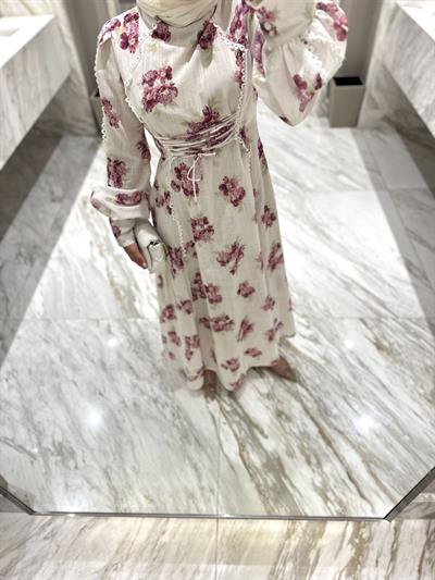 Elissa Dress Burgonya