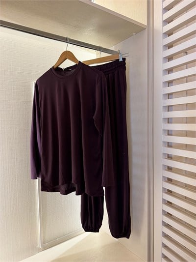 NİLA OYSH PANTOLONLU TAKIM- MÜRDÜM