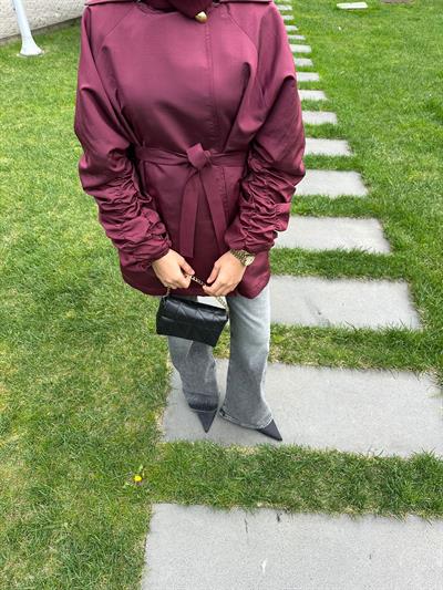Nova Ceket Bordo