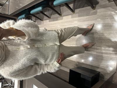 PELUŞ MASSİMO HIRKA BEJ