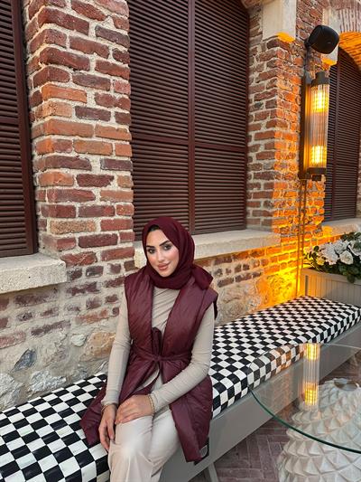 ŞİŞME YELEK BORDO