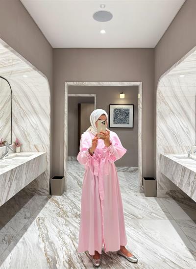 Sunny Elbise Pembe