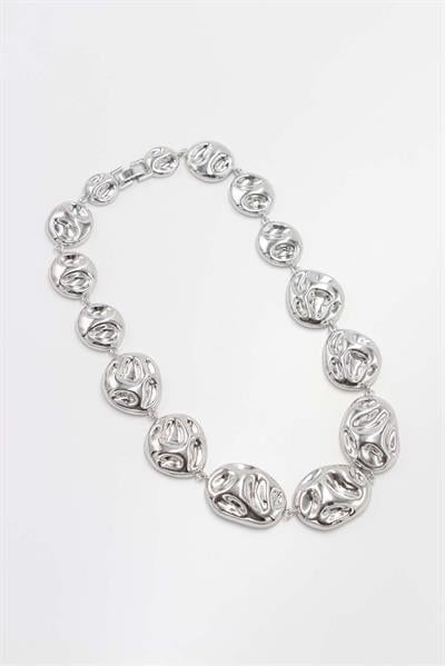 VIP ÖZEL SERİ BUBBLE SILVER KOLYE