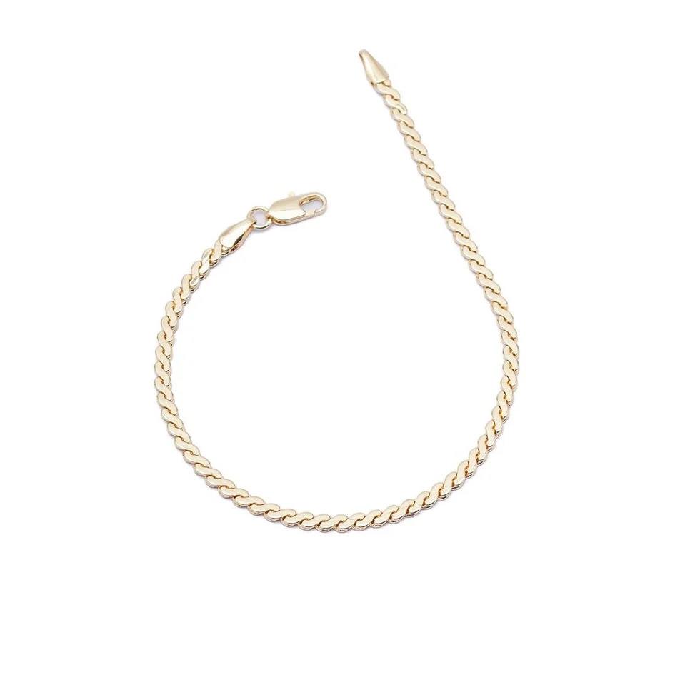ÖZEL SERİ S KIVRIM MODEL 14K BİLEKLİK