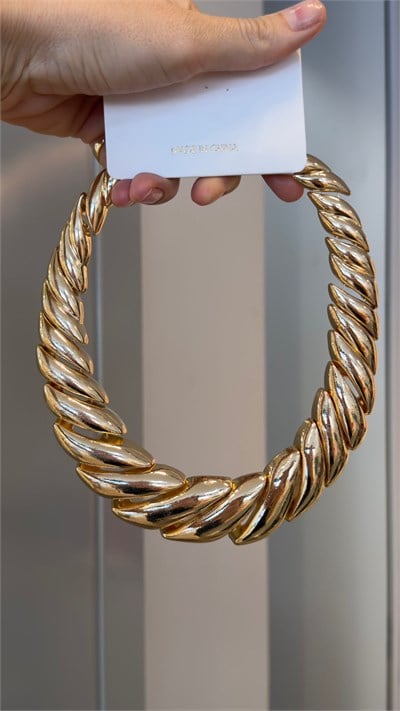 Burgu Model Gold Kolye