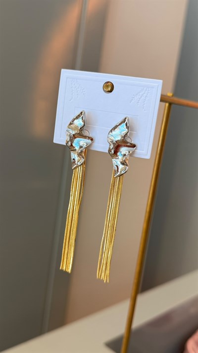 Gold-Silver Hayalet Küpe