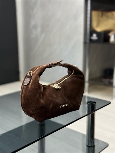 Marka Model Acı Kahve Süet Çanta