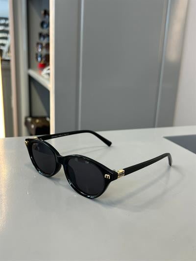 Marka Model Kemik Model MIU Siyah Gözlük