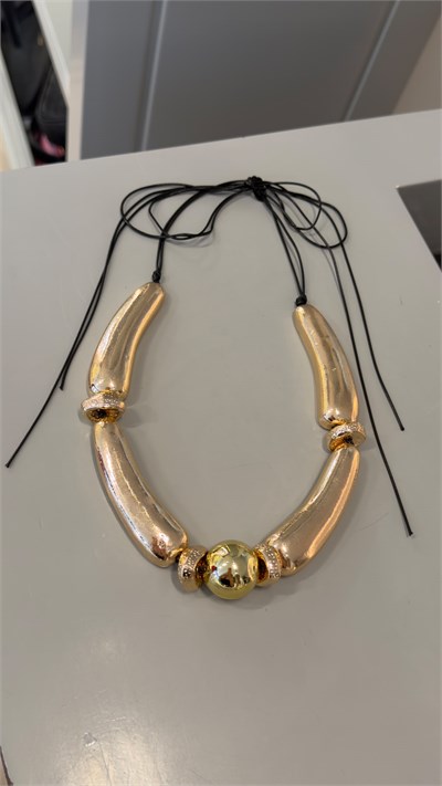 Marka Model Metal Parçalı Kordon Kolye