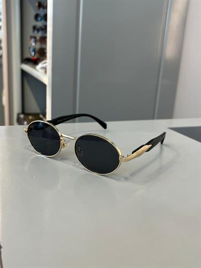 Marka Model Oval Siyah Gözlük