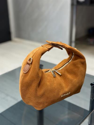 Marka Model Taba Süet Çanta