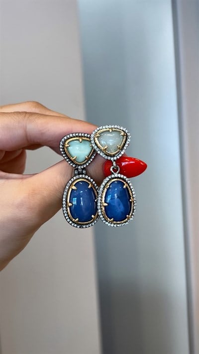 Marka Model Vintage Tasarım Küpe