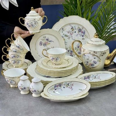 Royking Linda 36 Parça Kahvaltı Takımı