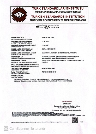 NK DTD 01 DÖNÜŞTÜRÜCÜ AVANTAJ20
