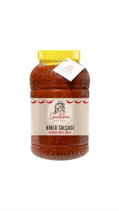 Gustolea Nature Ev Yapımı Güneşte Kurutulmuş Tatlı Biber Salçası 5 Kg