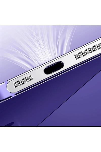 1 Adet Hoparlör Toz Önleyici Gümüş Renk Bant - Iphone 12/13/14/15/16 Serilerine Uygun
