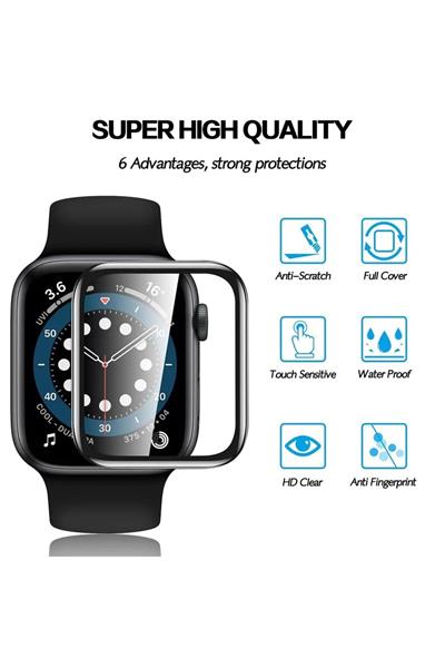 2 Adet Apple Watch Seri 10( 46mm )nano Cam Ekran Koruyucu