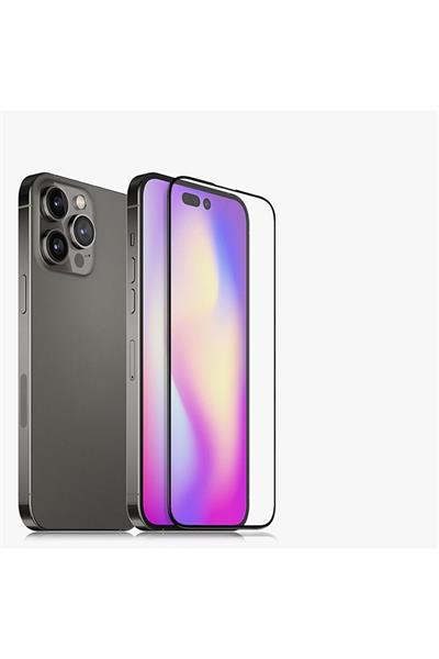 2adet Iphone 12 Promax Uyumlu Tam Kapatan Tamperli Cam Ekran Koruyucu Kırılmaz Cam