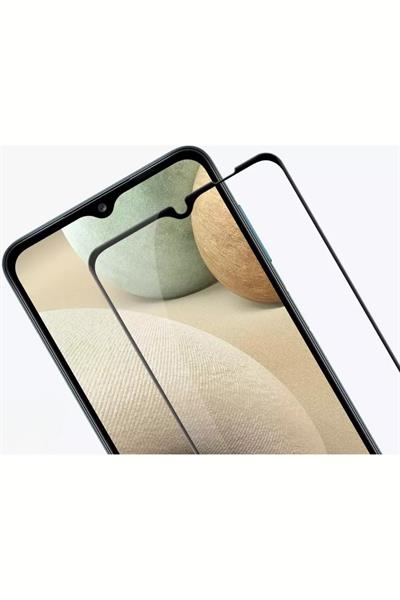 2Adet Samsung Galaxy A12 Tam Kaplayan Temperli Cam Ekran Koruyucu