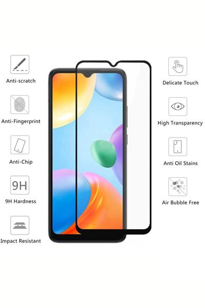 2Adet Samsung Galaxy A23 Tam Kaplayan Temperli Cam Ekran Koruyucu